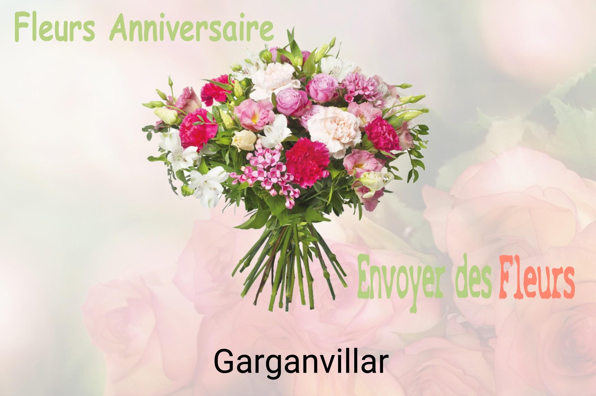 Bouquet de fleurs d’anniversaire livré à Garganvillar